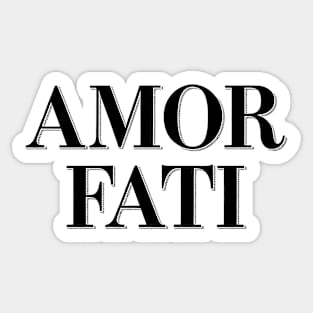 Amor Fati Sticker